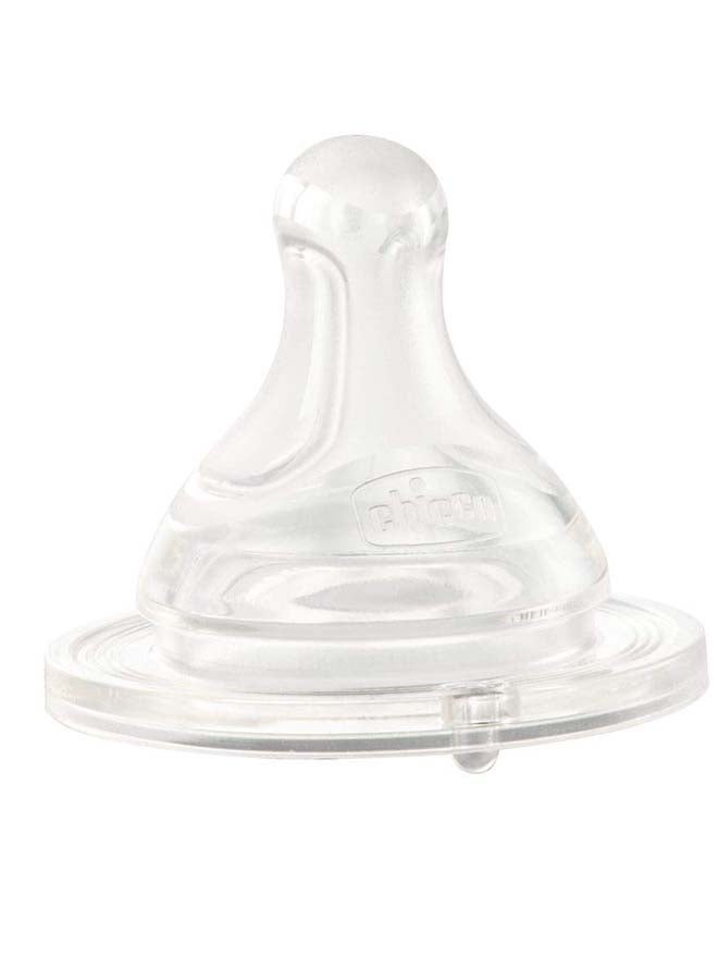 Chicco Physio Anti-Colic Teats – Slow Flow 0M+ (2 Pieces)